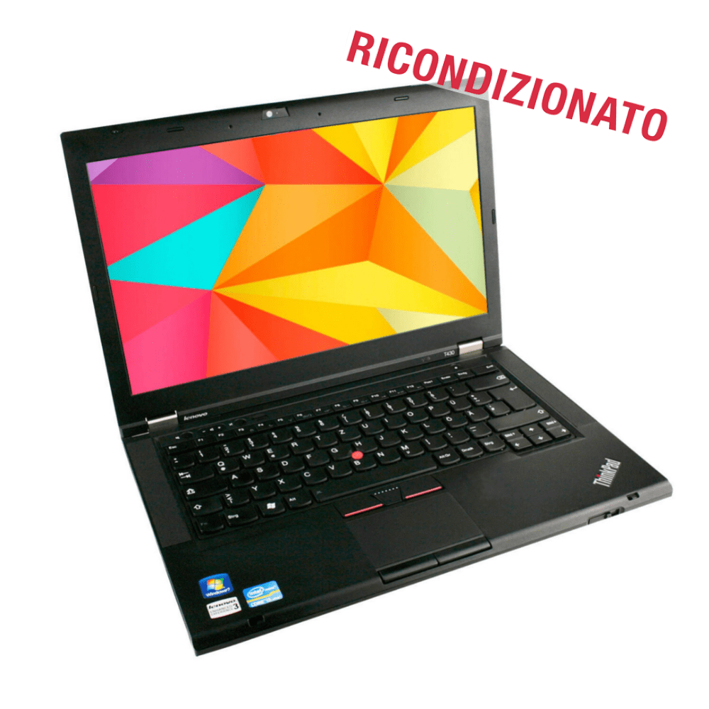 Notebook Lenovo ThinkPad T430 - RAM 4Gb - SSD 128Gb - WIN 10 PRO (PC)